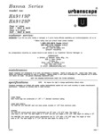 Wabash Valley Hanna Spec Sheets for 9119P and 9129P