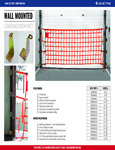 Wall Bracket Mounted Loading Dock Safety Nets Specs OHPW