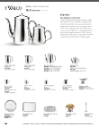 Walco Satin Soprano Hollowware Specsheet