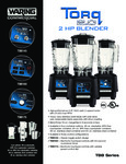 Waring Torq 2.0 Blender Specsheet