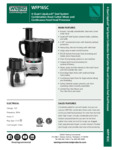 Waring WFP16SC SpecSheet