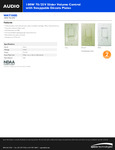 WAT100D spec sheet WAT100D spec sheet