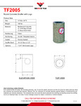 Wausau Tile TF2005 Round Concrete Cigarette Receptacle with No Smoking Logo Warranty