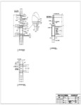 Wausau Tile Colonial TF2049 Square Concrete Smokeless Cigarette Receptacle Spec Sheet