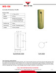Wausau Tile WS150 Round Concrete Smokeless Cigarette Receptacle Warranty