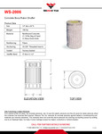 Wausau Tile Boca Raton WS2006 Round Concrete Cigarette Receptacle Warranty