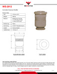 Wausau Tile Classical WS2012 Round Concrete Cigarette Receptacle Warranty