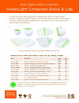World Centric_GreenLight_Bowls-Lids_Sell Sheet World Centric_GreenLight_Bowls-Lids_Sell Sheet