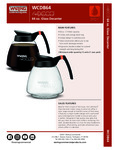 DECANTER COFFEE 64OZ DECANTER COFFEE 64OZ