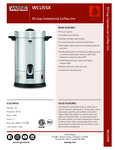 929WCU55x spec sheet 929WCU55x spec sheet