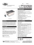 Wells Single Well Drop-in Warmers
