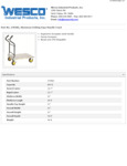 Wesco 934270382 Truck Specsheet Wesco 934270382 Truck Specsheet