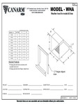 WHA spec sheet