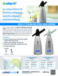 soda siphon spec sheet