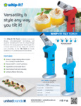 Tilt torch spec sheet Tilt torch spec sheet