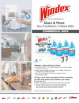 Windex Glass & More Spec Sheet