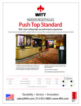 Witt Industries Push Top Standard Spec Sheet