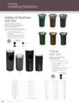 Witt Industries Smoking Solutions 2000SVN Spec Sheet Witt Industries Smoking Solutions 2000SVN Spec Sheet