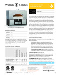 Wood Stone Fire Deck 9660 Hearth Oven Spec Sheet