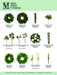 Wreaths, Stems, Sprays, Bunches Wreaths, Stems, Sprays, Bunches