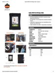 WRIST ID BADGE HOLDER - BLACK SPEC SHEET