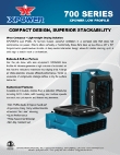 XPOWER Low Profile Air Movers Specsheet XPOWER Low Profile Air Movers Specsheet