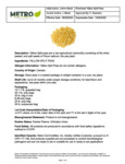 Yellow Split Peas Spec