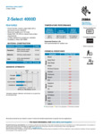 Z-select-4000d Spec Sheet