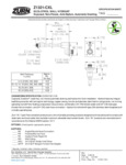 HYDRANT WALL LEAD FREE SELF DRAIN spec sheet