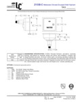 HYDRANT WALL ENCASED MODERATE CLIMATE spec sheet HYDRANT WALL ENCASED MODERATE CLIMATE spec sheet