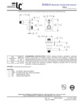 HYDRANT WALL EXPOSED ECOLOTROL ANTI-SIPHON SD spec sheet