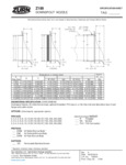 Z199 Spec Sheet