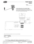 Zurn Z89600 Specsheet