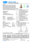 Zurn Model 70XL Specsheet