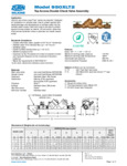 Zurn Model 950XLT2 Specsheet Zurn Model 950XLT2 Specsheet