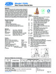 Zurn REG-70XL-1 Specsheet