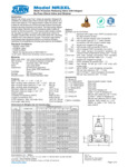 Zurn REG-NR3XL Specsheet Zurn REG-NR3XL Specsheet