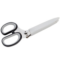 Mercer Culinary M35150 3 1/4" 5-Blade Stainless Steel Herb Shears with Blade Guard