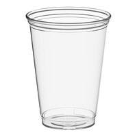 Solo Ultra Clear™ TP9D 9 oz. Customizable Clear PET Plastic Tall Cold Cup - 50/Pack