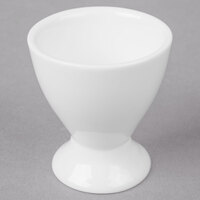 10 Strawberry Street Whittier 2" White Porcelain Egg Cup - 36/Case