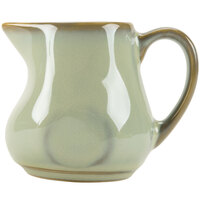 Tuxton GAS-100 TuxTrendz Artisan Sagebrush 4 oz. China Creamer - 12/Case