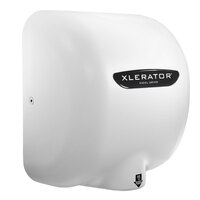 Excel XL-BW 208/277 XLERATOR® White Thermoset Resin Cover High-Speed Hand Dryer - 208/277V, 1,500W