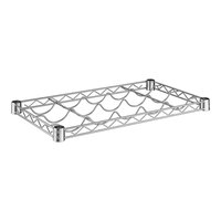 Regency 14" x 24" NSF 5-Bottle Wire Wine Shelf