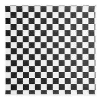 Choice 15" x 15" Black Check Deli Sandwich Wrap Paper - 1,000/Pack