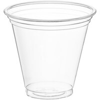 Choice 5 oz. Clear PET Plastic Cold Cup - 100/Pack