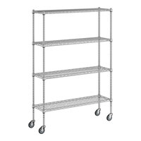 Regency 14" x 48" x 70" NSF Chrome 4-Shelf Kit