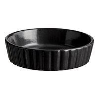Acopa Keystone 6 oz. Caldera Porcelain Souffle / Creme Brulee Dish - 6/Case