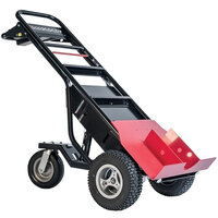 Magliner 1,000 lb. Motorized Hand Truck with 13" Pneumatic Wheels and Tent Pole Pusher MHT75AC