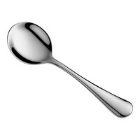 Acopa Vernon 6 1/16" 18/0 Stainless Steel Heavy Weight Bouillon Spoon - 12/Case