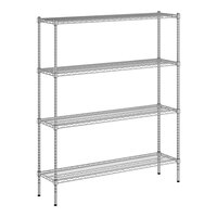 Regency 14" x 54" x 64" NSF Chrome 4-Shelf Kit
